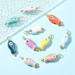 10Pcs Handmade Porcelain Pendants