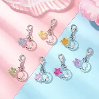 Transparent Acrylic with Glass Pendant Decorations