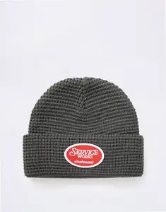 Service Works Waffle Patch Beanie GREY
