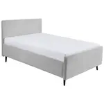 MID.YOU ČALOUNĚNÁ POSTEL, 140/200 cm světle šedá