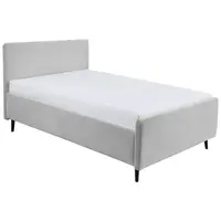 MID.YOU ČALOUNĚNÁ POSTEL, 140/200 cm světle šedá