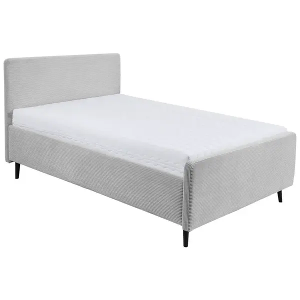 MID.YOU ČALOUNĚNÁ POSTEL, 140/200 cm světle šedá