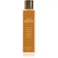Tomas Arsov Vanilla Almond Milk Amber Shower gel parfémovaný sprchový gel 200 ml
