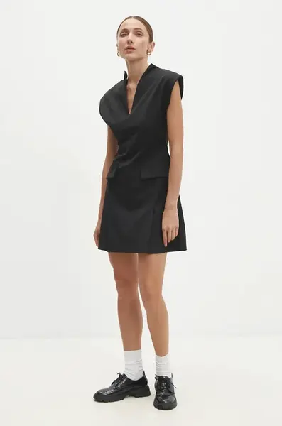 Šaty Answear.LAB černá barva, mini