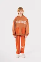 Dětské bavlněné tepláky Bobo Choses oranžová barva, 224AC084