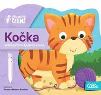 Minikniha s výsekem - Kočka - Kouzelné čtení Albi