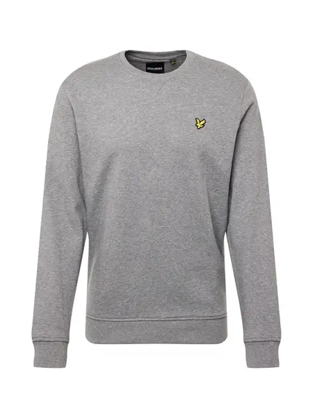 Lyle & Scott Mikina  žltá / sivá melírovaná / čierna