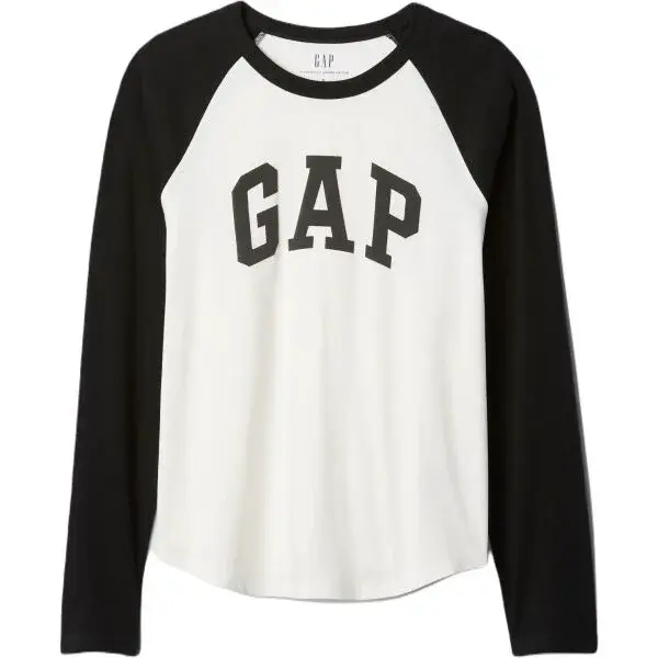 GAP VINTAGE CREW LOGO Dámske tričko, biela, veľkosť