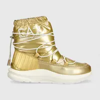 Sněhule EA7 Emporio Armani Snow Boot zlatá barva