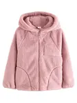 Next Flisová bunda  ružová