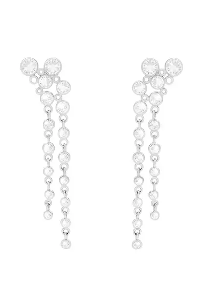 Postříbřené náušnice Lilou Sparkling