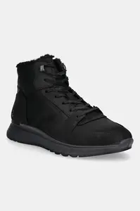Nubukové boty Ecco Exostride Mid Warm