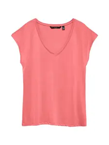 VERO MODA Tričko 'VMFilli'  melónová