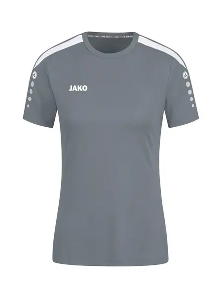 JAKO Funkčné tričko 'Power KA'  sivá / biela