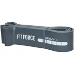 Fitforce LATEX LOOP EXPANDER 75 KG Odporová posilovací guma, tmavě šedá, velikost
