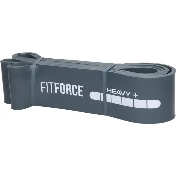 Fitforce LATEX LOOP EXPANDER 75 KG Odporová posilovací guma, tmavě šedá, velikost