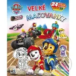Veľké maľovanky Labková patrola - kniha z kategorie Omalovánky, vystřihovánky, papír