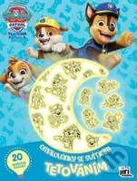 Omalovánky se svítícím tetováním Tlapková patrola - kniha z kategorie Omalovánky, vystřihovánky, papír