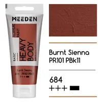 Akrylová barva Meeden 100ml – 684 Burnt Sienna