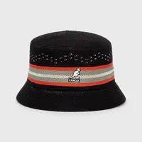 Klobouk z vlněné směsi Kangol černá barva