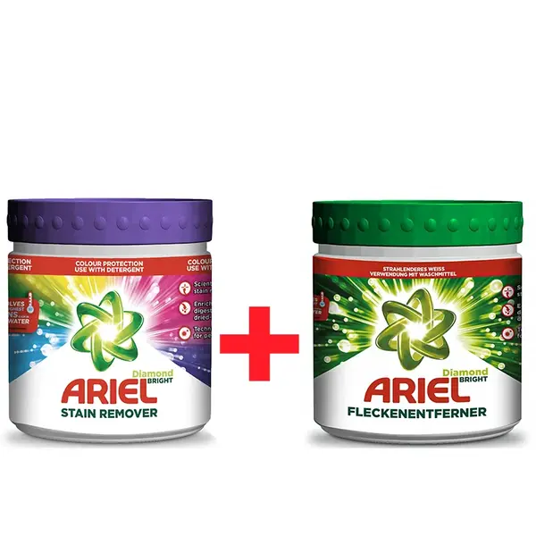 ARIEL odstraňovač škvŕn Color + White 2×500 g