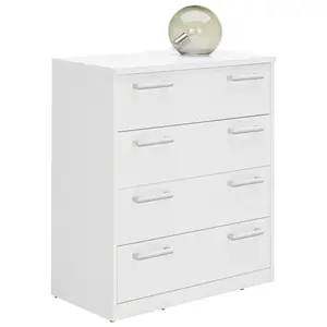 Xora KOMODA, bílá, 72/84/36 cm
