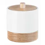 Sadena KOSMETICKÁ DÓZA bílá, barvy dubu