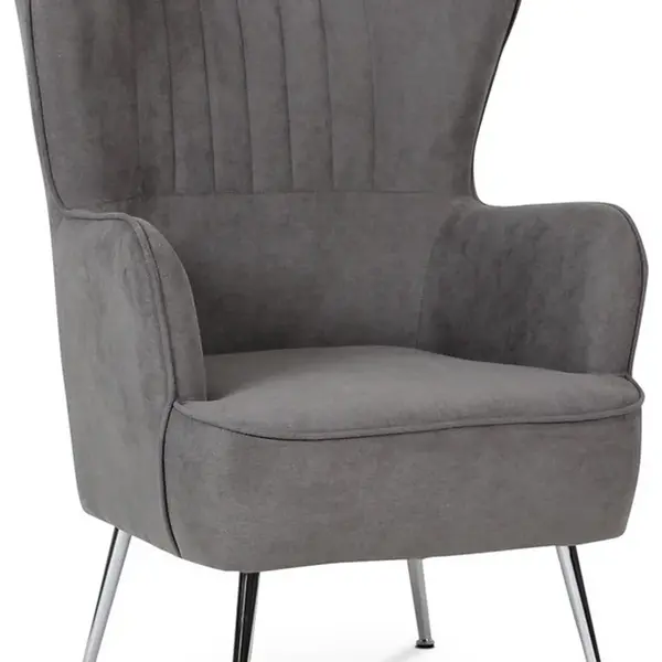AUTRONIC Křeslo ušák AK-317 GREY2 šedé