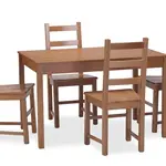 MI-KO Jídelní set stůl GASTRO / židle RUSTICA olše