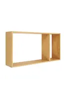 Nástěnná police House Nordic Ember béžová barva