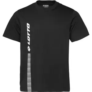Lotto GILBERT TEE 1 Pánské tričko, černá, velikost