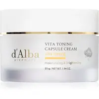 d'Alba Vita Toning Capsule Cream hloubkově hydratační krém pro rozjasnění pleti 55 g
