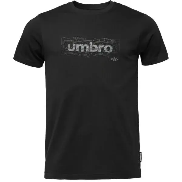 Umbro DIMOS Pánské tričko, černá, velikost XXL