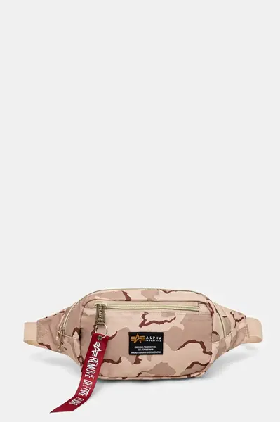 Ledvinka Alpha Industries Crew Waist Bag Camo