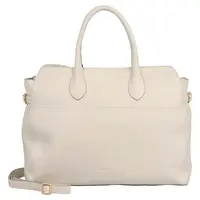 Dámska kožená kabelka na notebook Burkely Miata - krémová