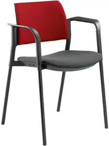 LD SEATING konferenční židle DREAM+ 103BL-N1,BR kostra černá