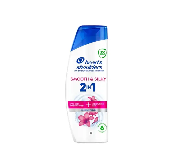 Head&Shoulders Smooth & Silky 2v1 šampón a kondicionér proti lupinám