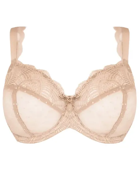 SugarShape Podprsenka 'Clara Lace'  kapučíno