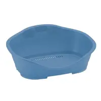 STEFANPLAST Sleeper 1 57x42x24cm modré plastové ležadlo pre psa