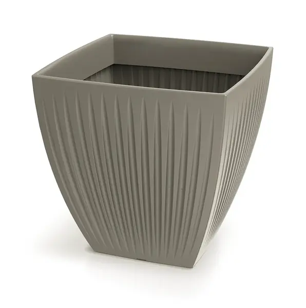 Ethick Květináč LATIA SQUARE MIDL 60 cm, mocca