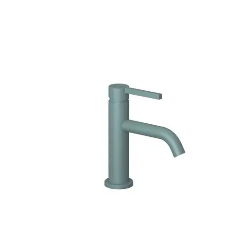 Kludi Nova Fonte umývadlová batéria s clic-clac matná petrolejová 20266O315