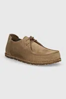 Semišové polobotky Birkenstock Utti Lace béžová barva, 1027274