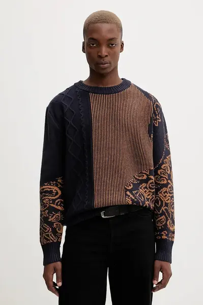 Svetr Desigual HALF PAISLEY