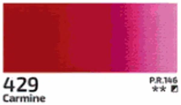Akrylová barva Rosa 200ml – 429 carmine