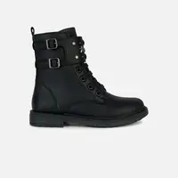 Černá dívčí kotníková obuv Geox Eclair - Holky