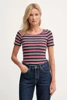 Tričko Pepe Jeans dámské, tmavomodrá barva, PL5000014