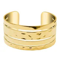 Pierre Lannier Výrazný pozlacený náramek Echo BJ10A5201