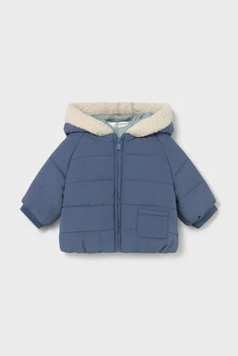 Kojenecká bunda Mayoral Newborn tmavomodrá barva, 2410