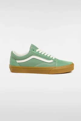 Tenisky Vans Old Skool zelená barva, VN000D9Y17P1