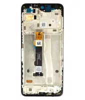 LCD + dotyk + přední kryt pro Motorola Moto G42, black ( Service Pack )